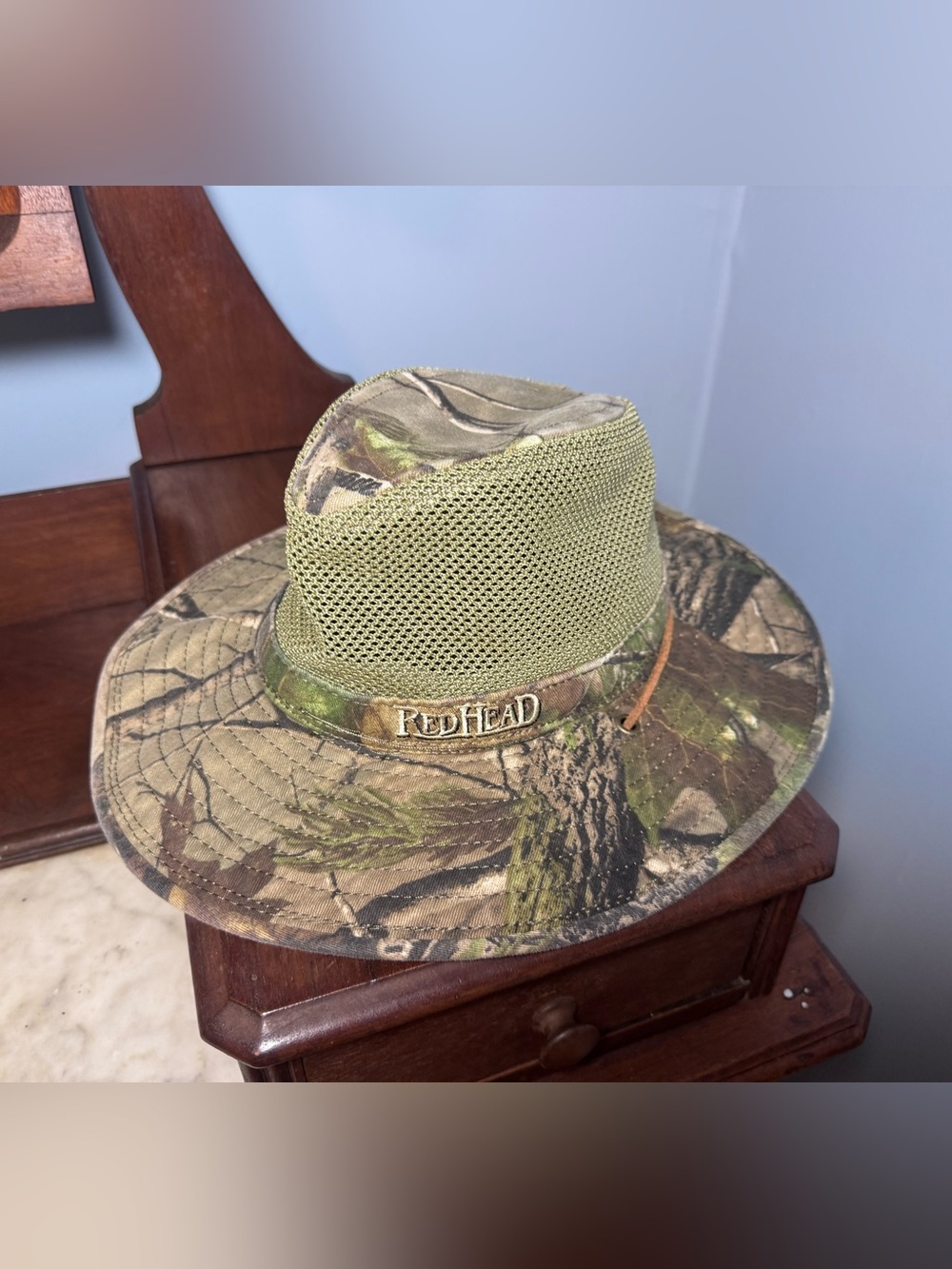 RedHead Camo Safari / Boonie Hat – Size Small